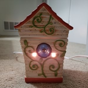Birdhouse warmer